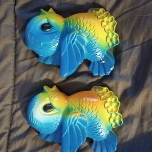 Miller Studios BIRDIES wall decor bird deco vintage